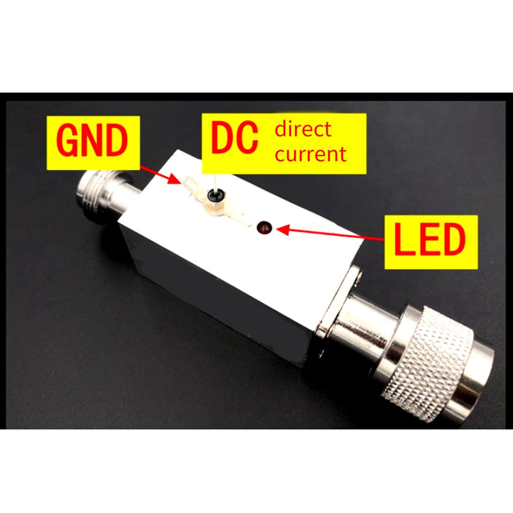 Тройник смещения постоянного тока - RF + DC 100K-200Mhz для активных антенн RF-питания для изоляции выхода широкополосных усилителей