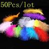 New  Bloodfang Color 50pcs Quality Natural Goose Feathers, 4-6inch / 10-15cm DIY Jewelry Decoration(