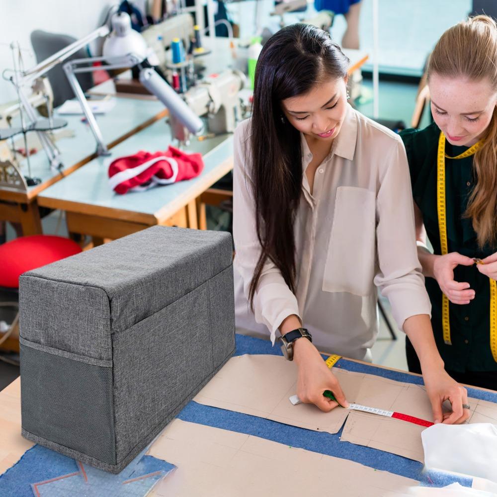 Защитный чехол из ПВХ, устойчивый к царапинам, пылезащитный чехол, многоразовая сумка для хранения швейных инструментов, чехол для швейной машины