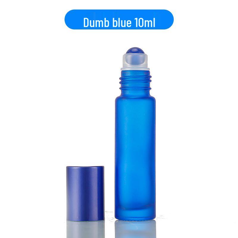 Матовый флакон роллер из белого хрустального стекла для эфирных масел