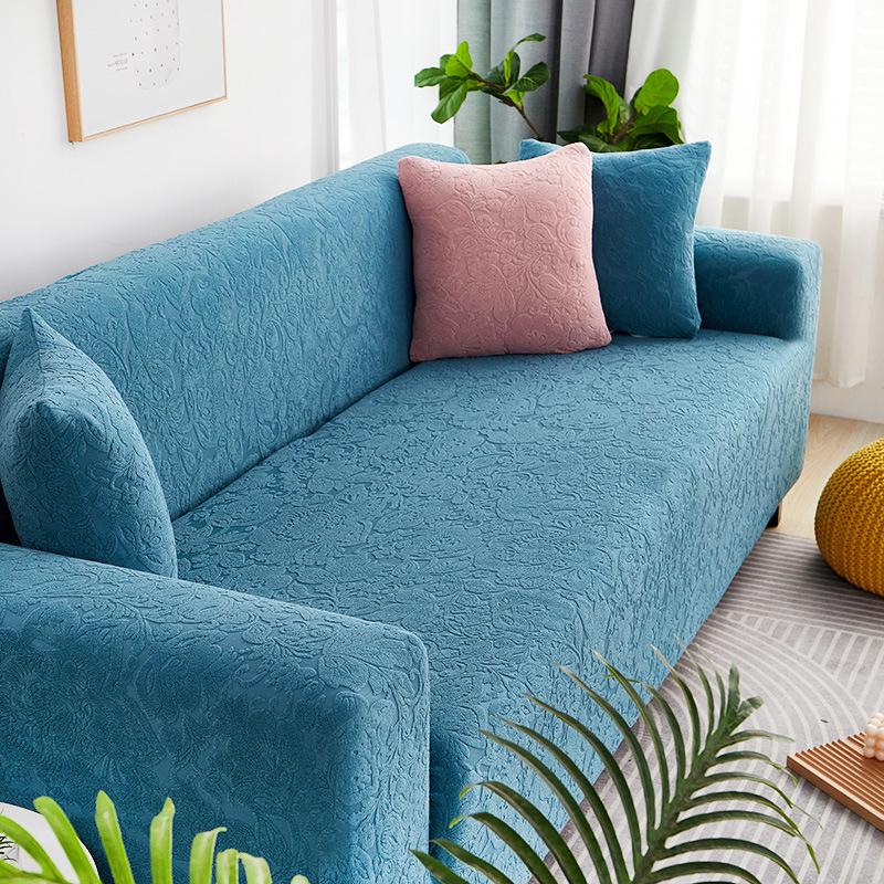 Чехол для дивана, старомодный, двойной подлокотник, чехол для дивана, ткань, утолщенный, однотонный, пылезащитный чехол