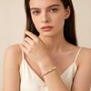 Luxurious Four-Pointed Star Bracelet Crystal Geometric Bracelets Delicate Women's Jewelry Gift