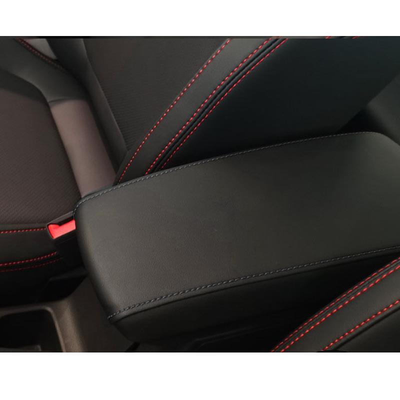 Для Chery Tiggo 2 Pro 2021 2022 2023 Чехол-накладка на крышку бокса-подлокотника центральной консоли автомобиля из микрофибры с кожаной отделкой Max Accessories