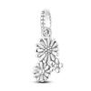 Fashion 925 Silver Dangle Charm Beads Spring Flower Fit Original  Bracelet DIY For Pendant Necklace Making Women Gift