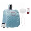 220V 1000W 2.68L Foldable Home Spa Steam Sauna Tent Full Body Loss Weight Detox Therapy 72 * 72 * 92 Cm