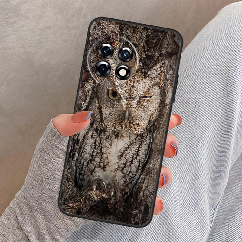 Камуфляжная накладка Сова для OnePlus Nord 4 3 CE 2 Lite N20 N10 N30 OnePlus 8T 10T 13 13R 12 12R 11 10 Pro Чехол