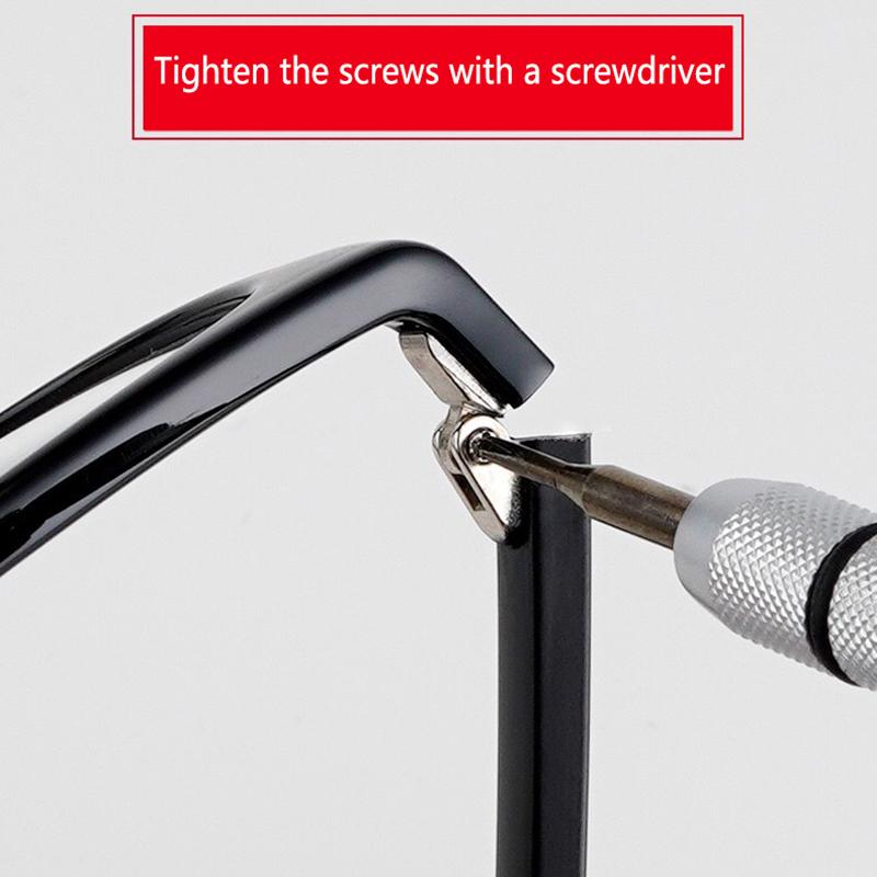 1 пара дужек для очков, дужки с двойным зубом, плоские зубцы, замена очков из TR90, противоскользящие ножки, аксессуары для ремонта очков