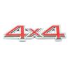3D Metal Black Silver Red Logo 4X4 Emblem Car Fender Badge Trunk Decal For Jeep 4X4 Sticker Auto Accessories ALU1