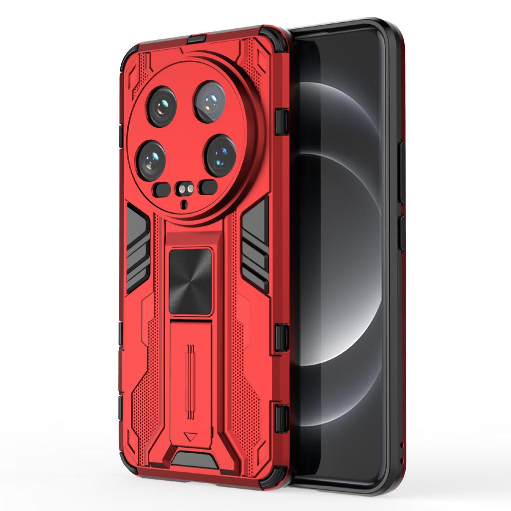 Чехол для мобильного телефона Xiaomi 14 Ultra, защищенный от царапин, из ПК+ТПУ, с подставкой