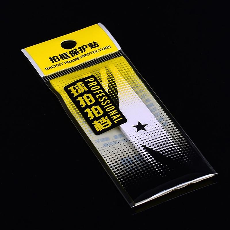 Badminton Racket Head Protective Sticker Multi-Color Anti-Friction Simple Disassembly Portable Bat Frame Line Tape Protector Diy