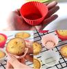 10 Pcs Mini Silicone Soft Cake, Chocolate Cake Muffin Liners Baking Cup Mold Random Color ARI