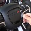 Steering Wheel Trim Ring Cover Decal Sticker for Dodge Challenger 2015+ Black