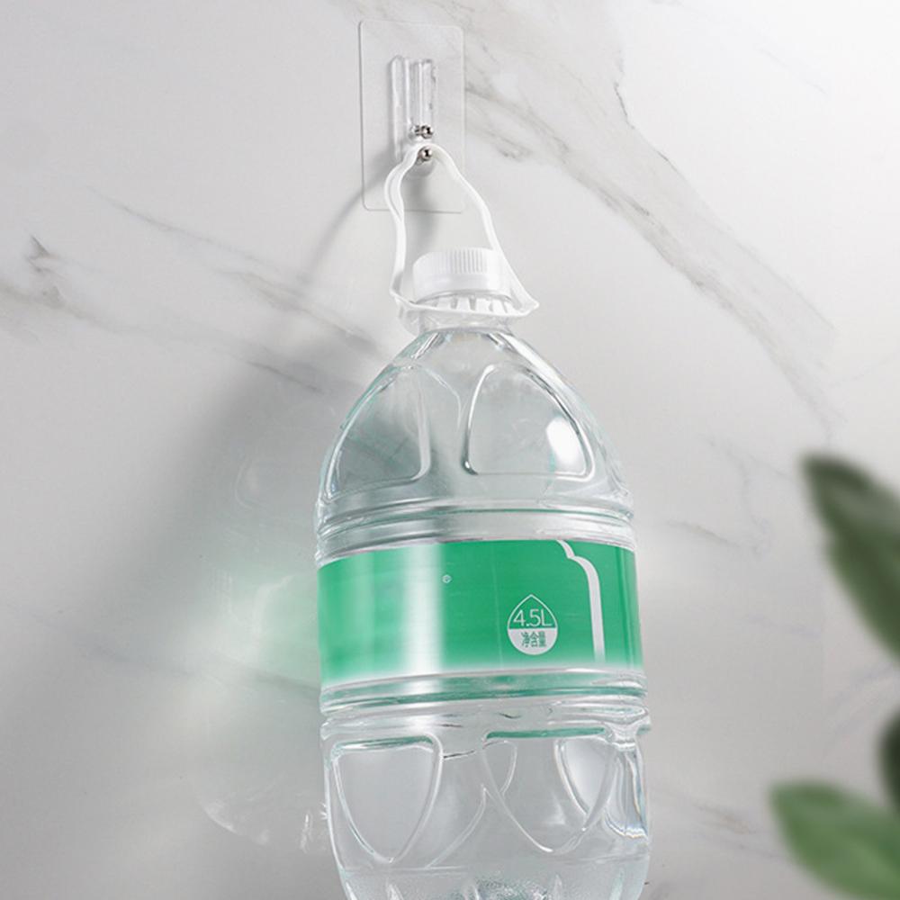 Без перфорации Двойное отверстие Винты Наклейка На Стену Вешалка Для Фотоаппарата Гвоздь Бесплатные Наклейки