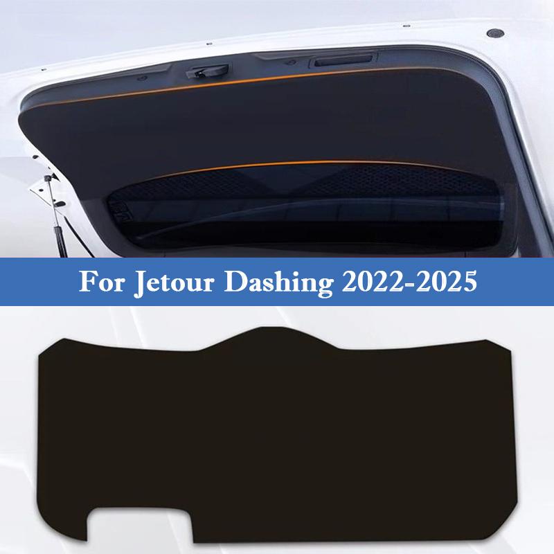 Для Jetour Dashing 2026-2026 Накладка на дверь багажника автомобиля Защитная наклейка от пинков и царапин Коврик-вкладыш в багажник Аксессуары для интерьера