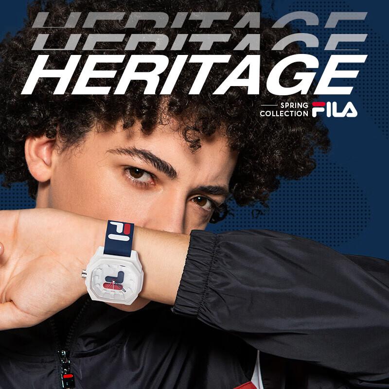 Fila Крупные квадратные кварцевые часы