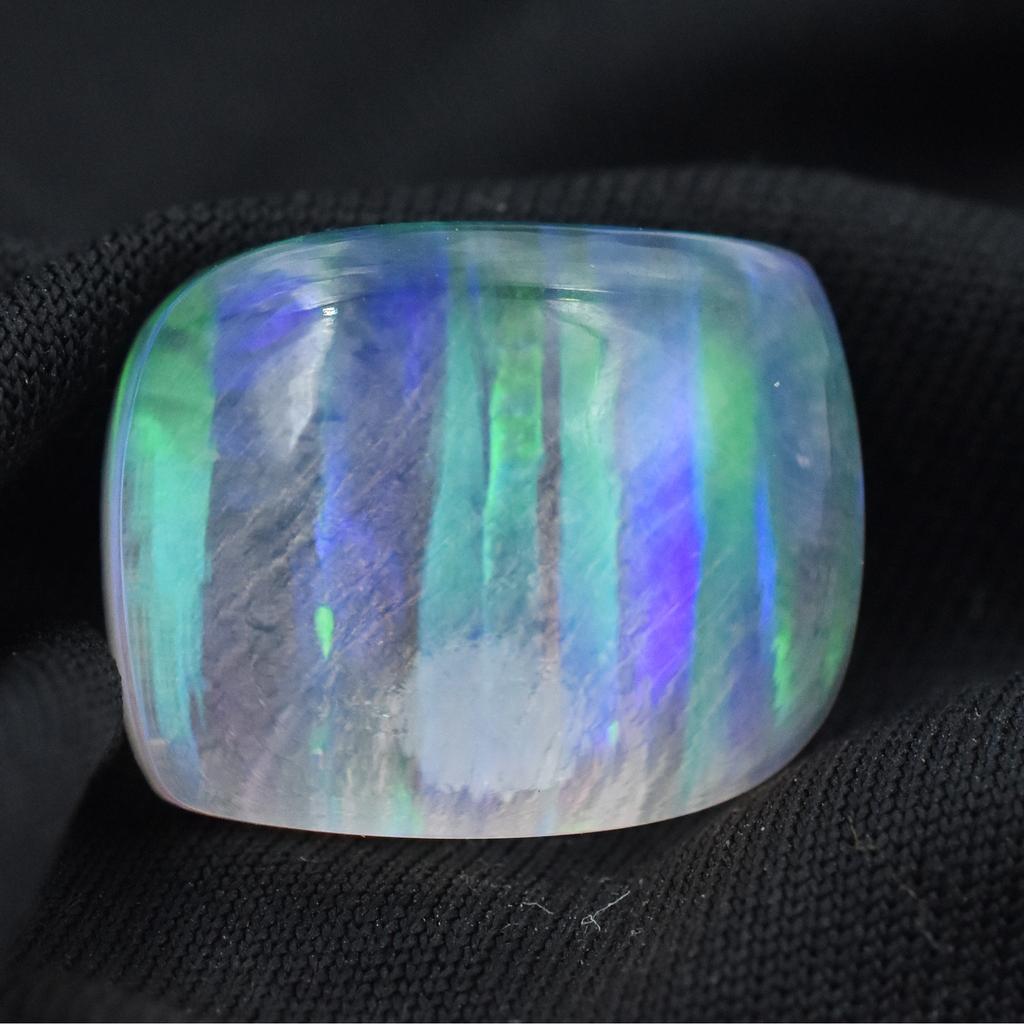 Lab-Created Opal Loose Gemstone 18 ct Ethiopian Fancy Cut Multicolor October Birthday Birthstone