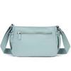 Solid Color Waterproof Shoulder Bag Women Casual Small Crossbody Bag Multifunction Handbag Messenger Bag