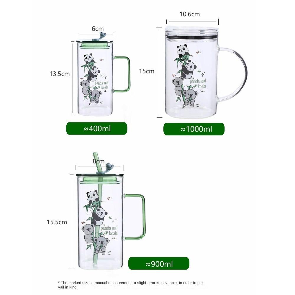 Прозрачный стеклянный стакан с крышкой и соломинкой, квадратный стакан для воды, стильная кофейная чашка, домашний бар