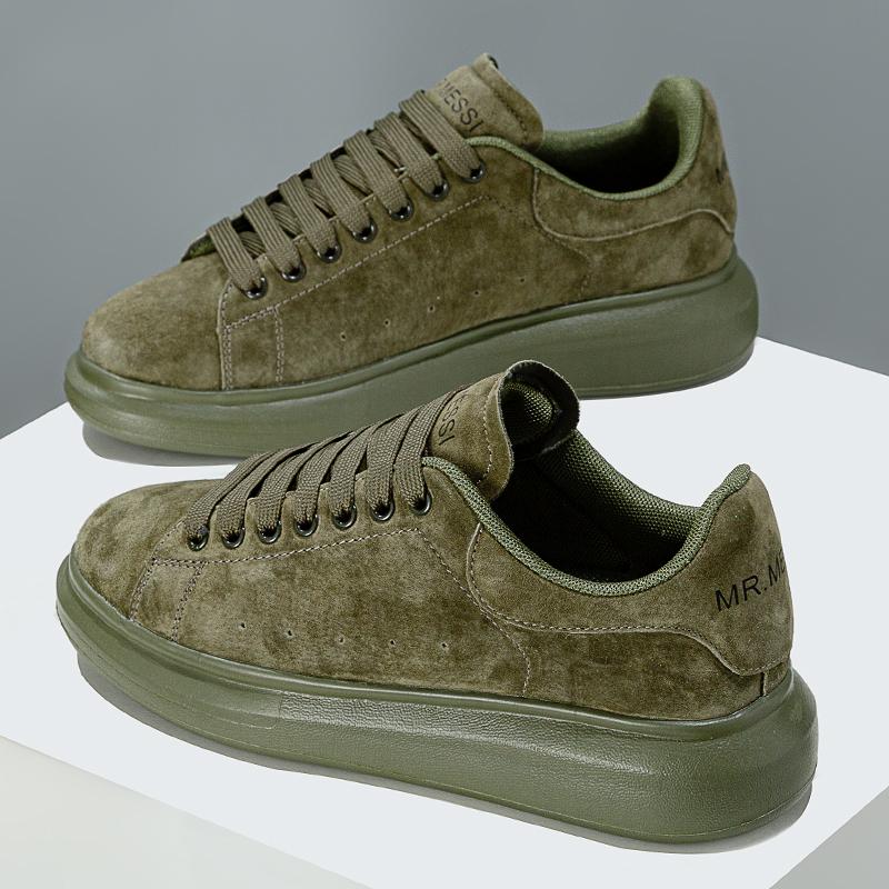 Мужская повседневная обувь из натуральной кожи, мужская спортивная обувь на толстой подошве, мужские и женские парные спортивные теннисные туфли, бесплатная доставка