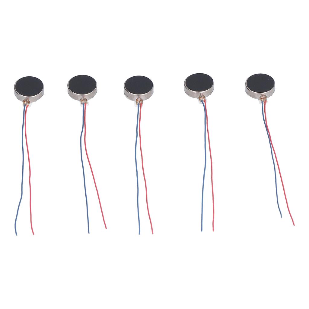 50Pcs Vibrating Motors 12mm*3.4mm 3V High Accuracy High Resolution Low Vibration Low Noise Mini DC
