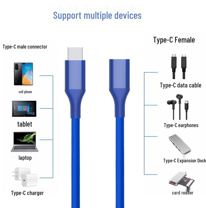 OTG-адаптер-кабель Type-C (розетка) на USB (вилка) для телефонов и планшетов