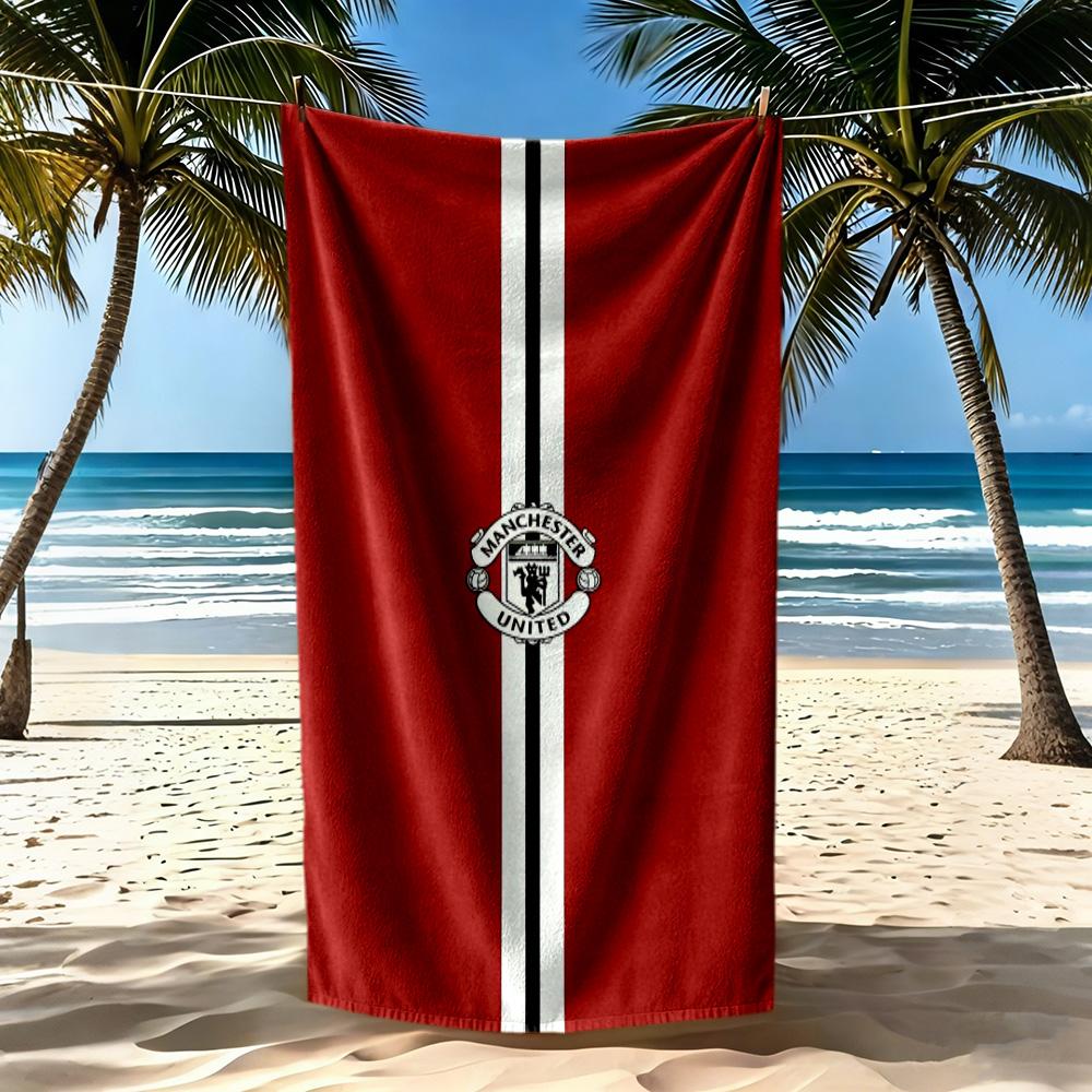 Manchester Beach Towel Soft Durable Quickdry Comfortable Lightweight Suitable For Swimming Gym Camping Yoga Vacation