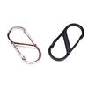 1Pc Multifunctional Outdoor Carabiners S-Shape Hooks Stainless Steel Quickdraws