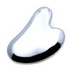 Gua Sha Plate for Face and Terahertz Body Facial No Holes [GOLD STONE] Body, Mineral, Massage, Slimming, Beauty, M-Shaped,
