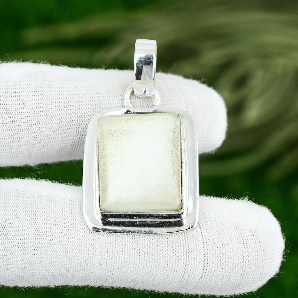 Подвеска из натурального голубого родохрозита из стерлингового серебра 925 пробы, индийские украшения