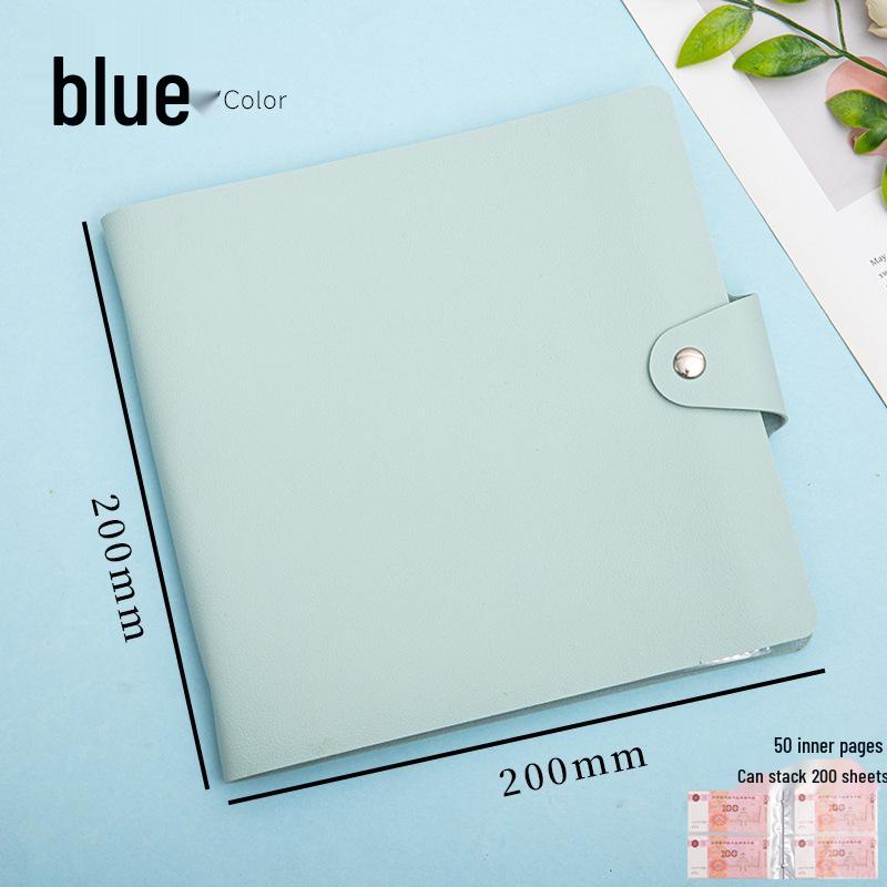 Soft Leather Money Clip & Savings Album