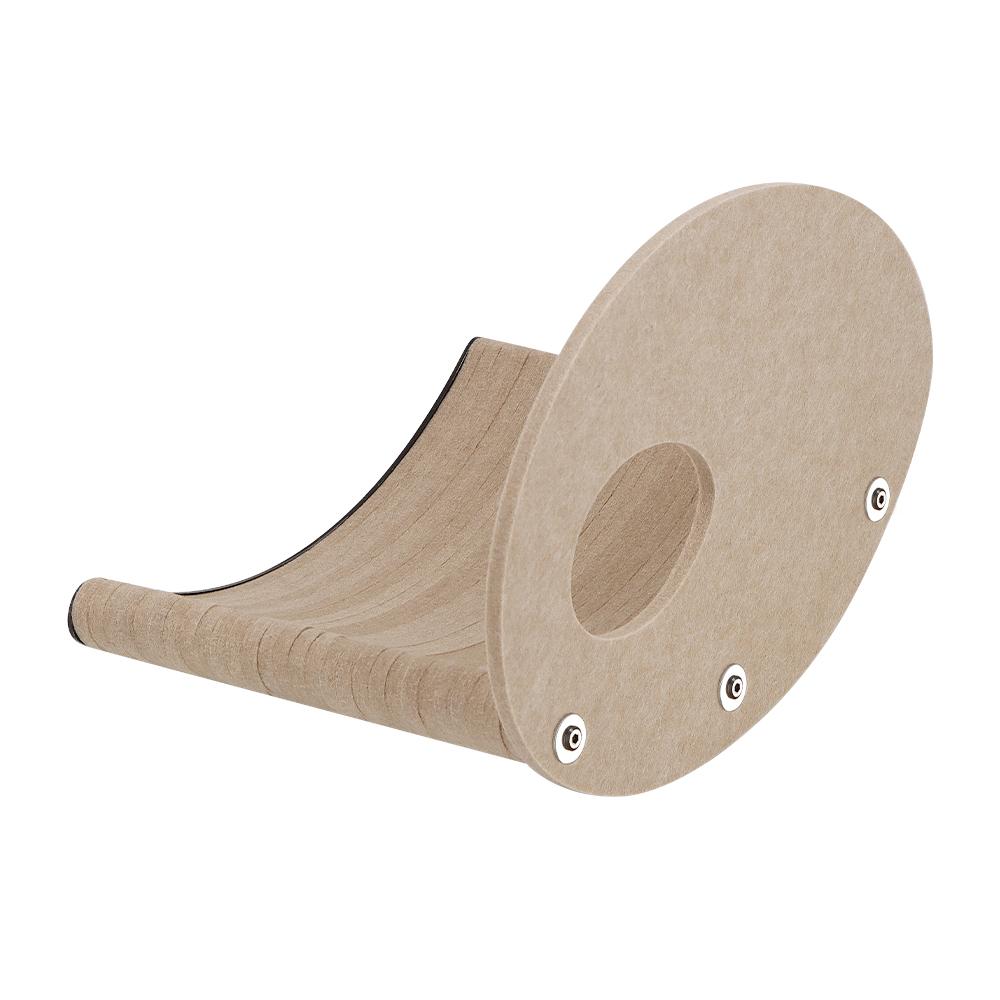 Настенный кошачий насест с длинной рамой, плавающий гамак, фетровая кошачья кровать, улучшенная кошачья мебель для лазанья для домашних кошек