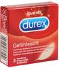 (DE) Durex, Gefuhlsecht, презервативы, 3 шт. (ПРОДУКТ ИЗ ГЕРМАНИИ)