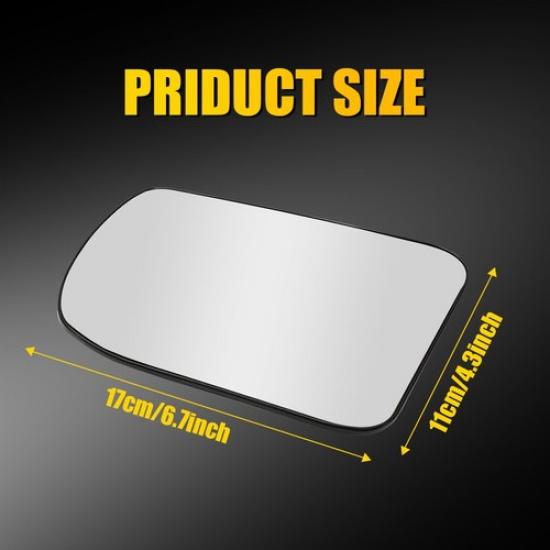 Наружное зеркальное стекло с подогревом и подложкой для 2013-18 Altima LH со стороны водителя