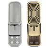 Novelty Three Layer Metal Poker Push Card Fidget Slider Haptic Coin Autism Sensory Toys Adults Relieve Stress And Anxiety