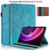 Чехол-книжка для планшета Lenovo Tab P11 2-го поколения, 11,5", с тиснением в виде дерева, кошелек, подставка, для Lenovo Tab P11 Gen 2 Tb350fu Tb350xu