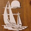 Sailboat Decoration Metal Cutting Dies Stencil for DIY Scrapbooking Photo Album Embossing Paper Cards Crafts Diecuts