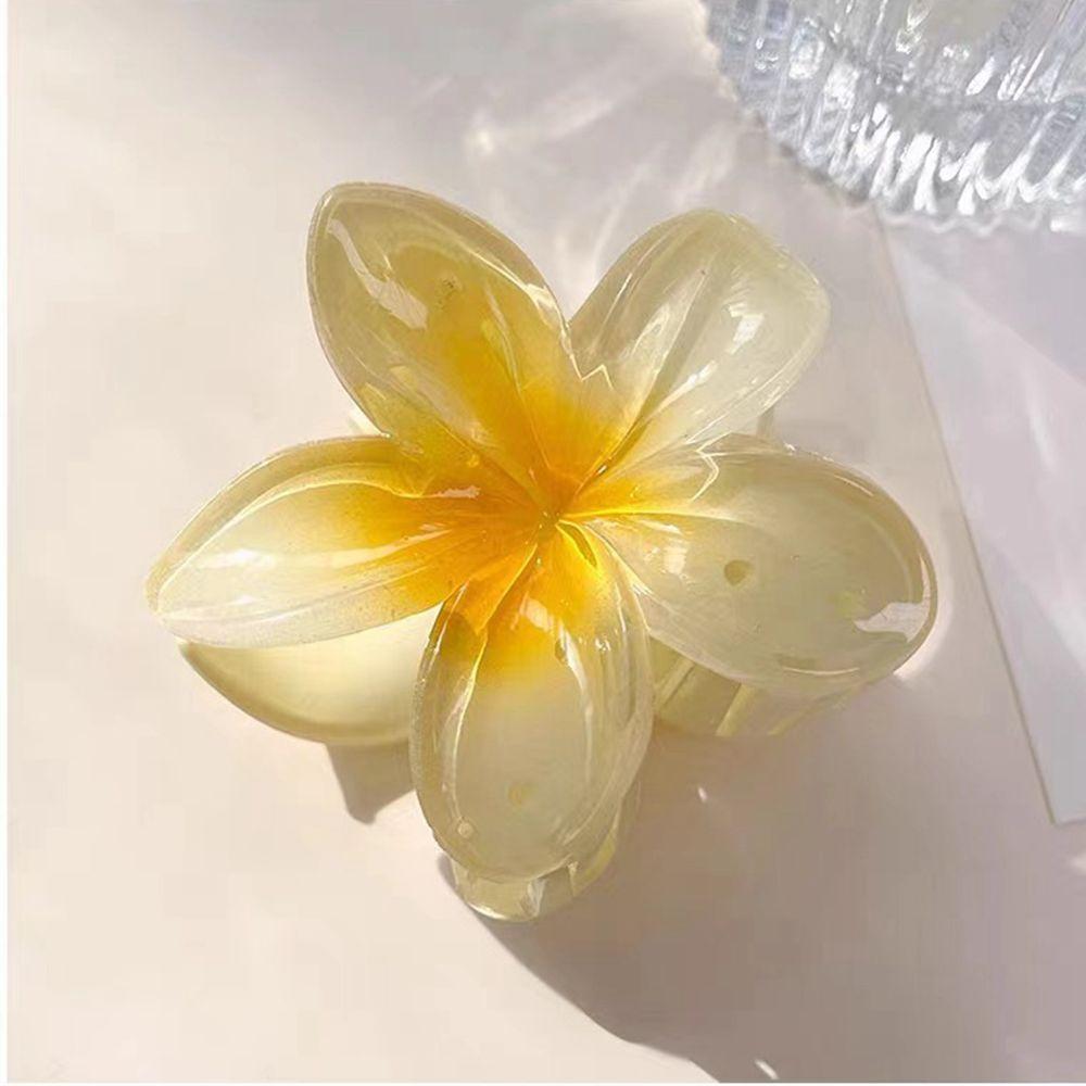 2/4/6 шт. Модные женские заколки-гвоздики с цветочным узором для волос в гавайском стиле для отдыха на пляже