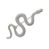 Metal Snake Shape Brooch Medusa Badge Pin Nonfade Charm Pin For Everyday Use And Festival Formal Event Women Men Unisex