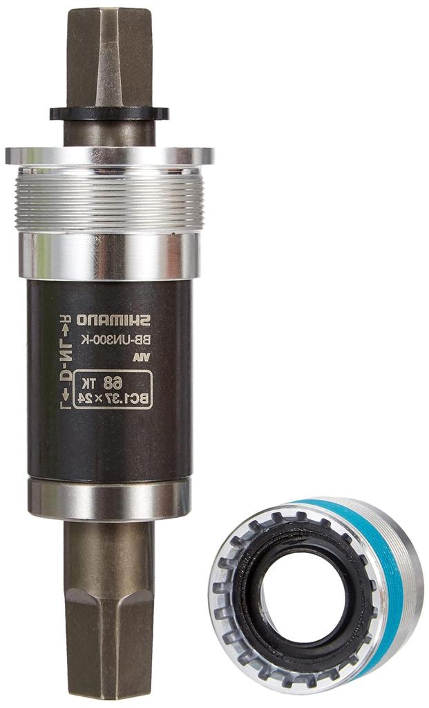 SHIMANO Каретка 110мм 68BSA Совместимая с защитой цепи EBBUN300KB10X BB-UN300-K