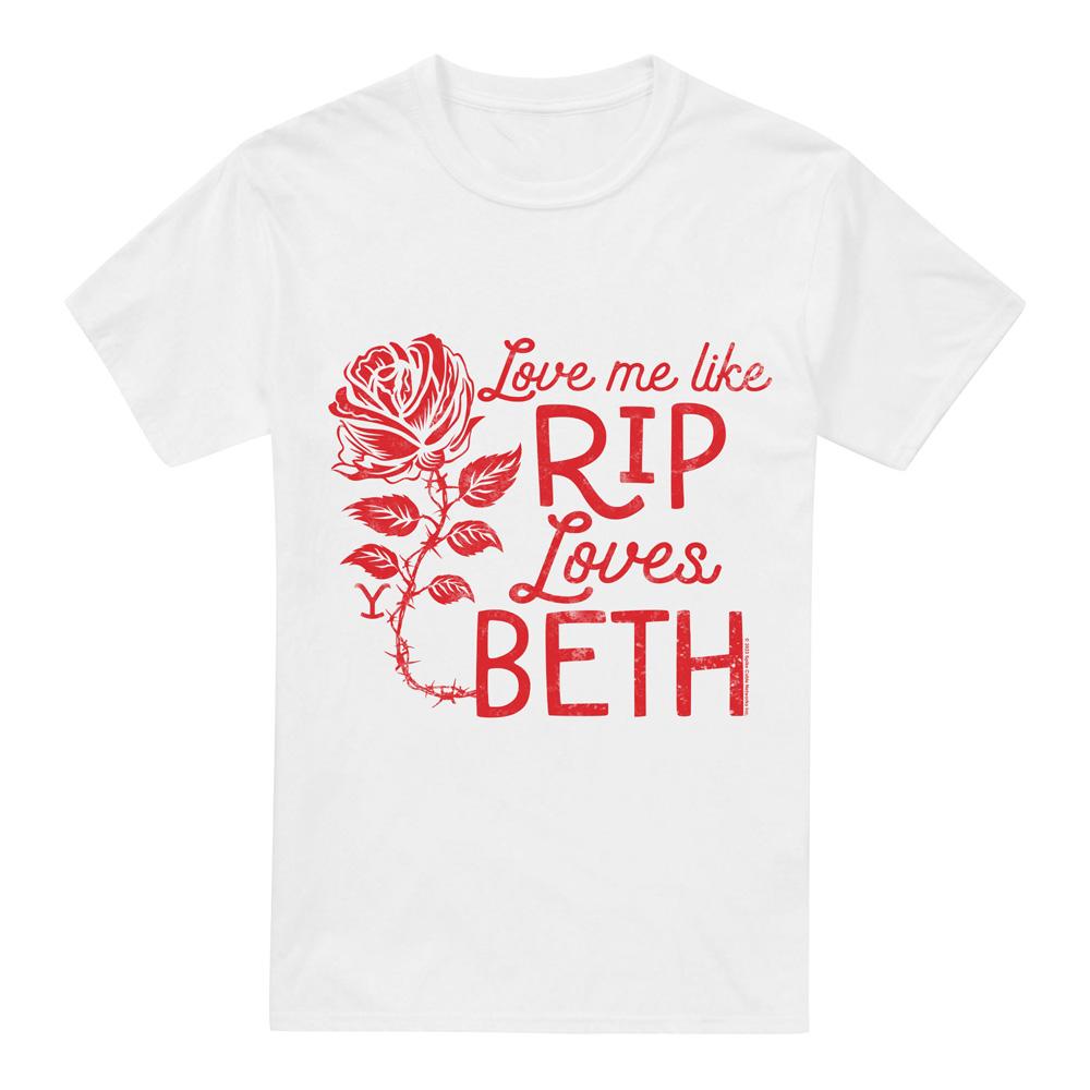 Yellowstone Mens Love Me Like Rip Loves Beth T-Shirt
