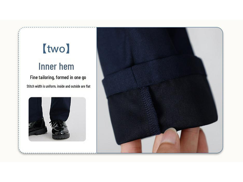 Детский комплект формы для детского сада в британском колледжском стиле на весну/лето, темно-синий, для выступлений