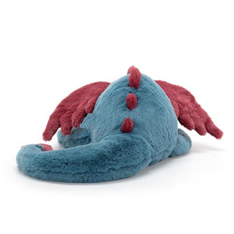 JELLYCAT Мифические животные Декстерон Динозавр Кукла Плюшевая фигурка 7см/12см/19см Высота Длина 26см/50см/56см Длина