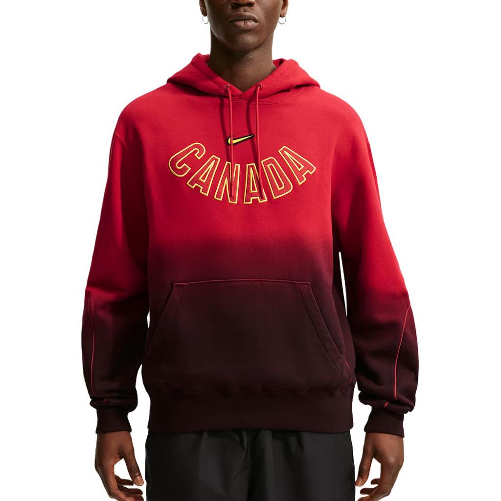Nike Канада x NOCTA O Can Флисовая толстовка Cs Gym Red Унисекс Топы IM3232-687