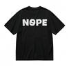 Women's Comfy Slight Stretch Breathable Classic T-Shirt NOPE Printed Tee