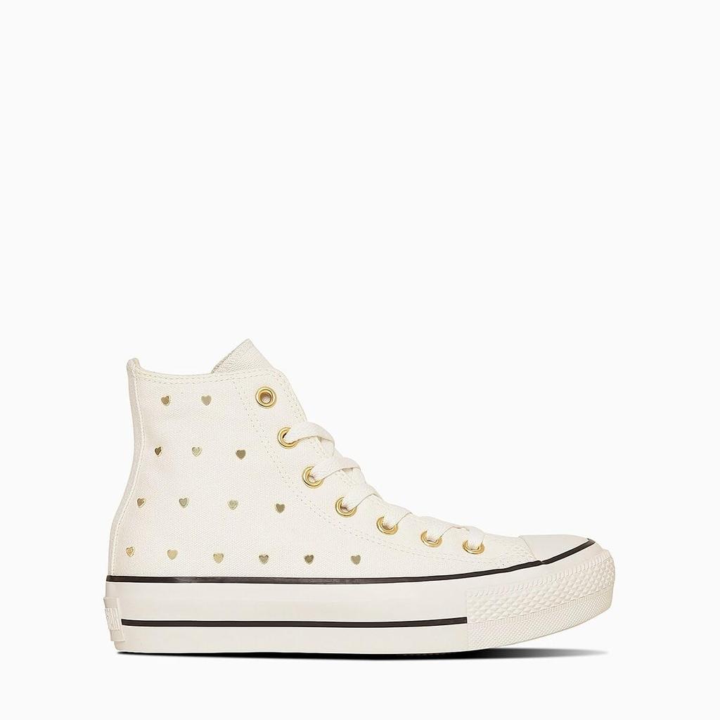 All Star PLTS Сердечки Студс HI Белые