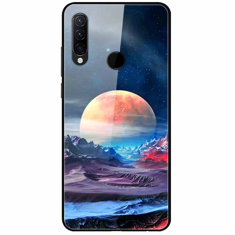 Для Huawei P30 Pro Lite Чехол Крутой Закаленное Стекло Роскошные Чехлы-Бамперы для Huawei P20 Lite P 20 P20Pro P30Pro P 30 Жесткая Задняя Панель
