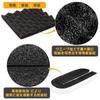 ZHUBANG Speaker Back Sound Absorbing Material (200mm Wide x 20mm Thick x 200mm Long) and Soundproofing Tape (20mm Wide x 25mm Thick x 600mm Long),