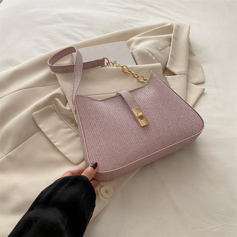Modern Pu Shoulder Bag For Women Fashionable Solid Color Crossbody Bag Ideal For Daily Use