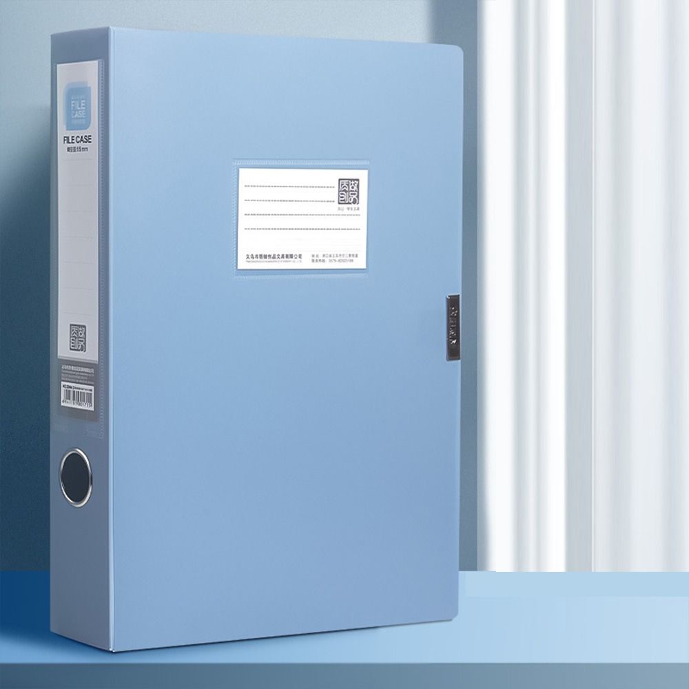 Dustproof A4 File Folder Morandi Color Document Case Multifunctional Paper Storage Box  Projects