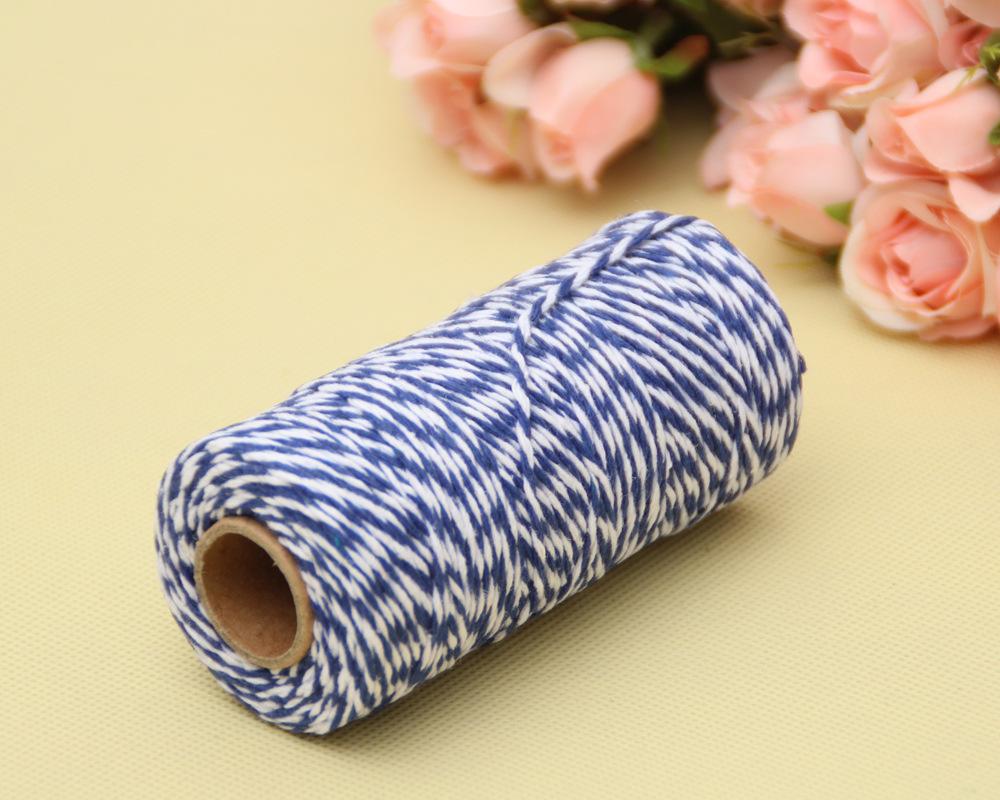 2mm 100M Polyester Cotton Rope Jute Macrame Cord Rope Cotton Twine Thread String Crafts DIY Sewing Handmade Wall Hangings Decor